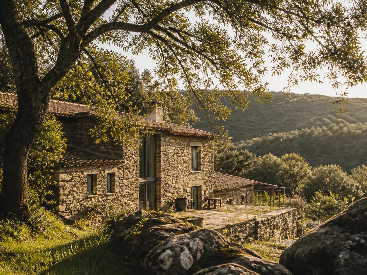 Casa Margo, casa rústica de pedra na Serra de Viseu